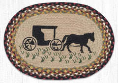 PM-OP-319 Amish Buggy Placemat 13"x19"