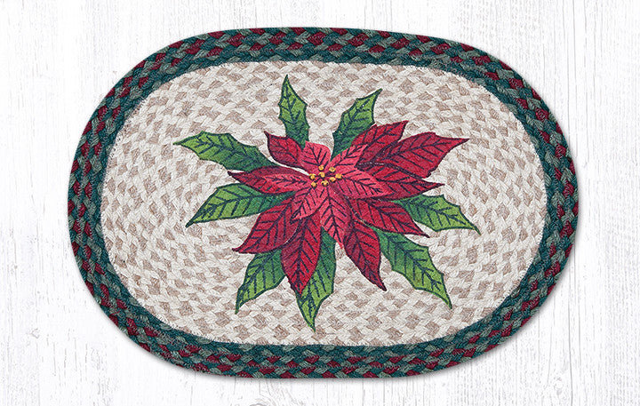 PM-OP-508 Poinsettia Placemat 13"x19"