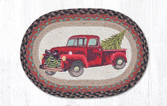 PM-OP-530 Christmas Truck Placemat 13"x19"