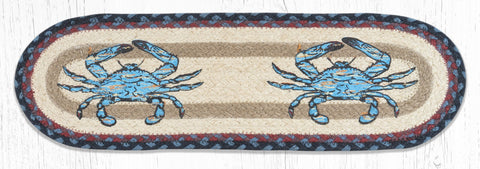 ST-OP-362 Fresh Blue Crab Stair Tread