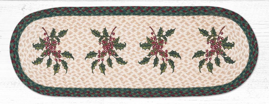 TR-508 Holly Oval Table Runner