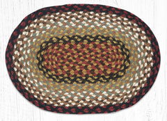 PM-019 Burgundy/Mustard Jute Placemat