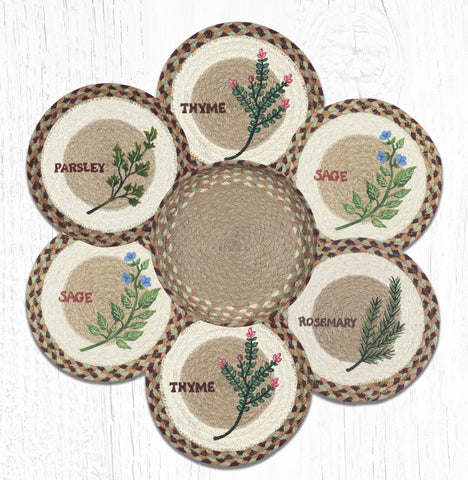 TNB-413 Herb Set Trivets