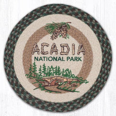 PM-RP-377 Acadia Bridge Round Placemat