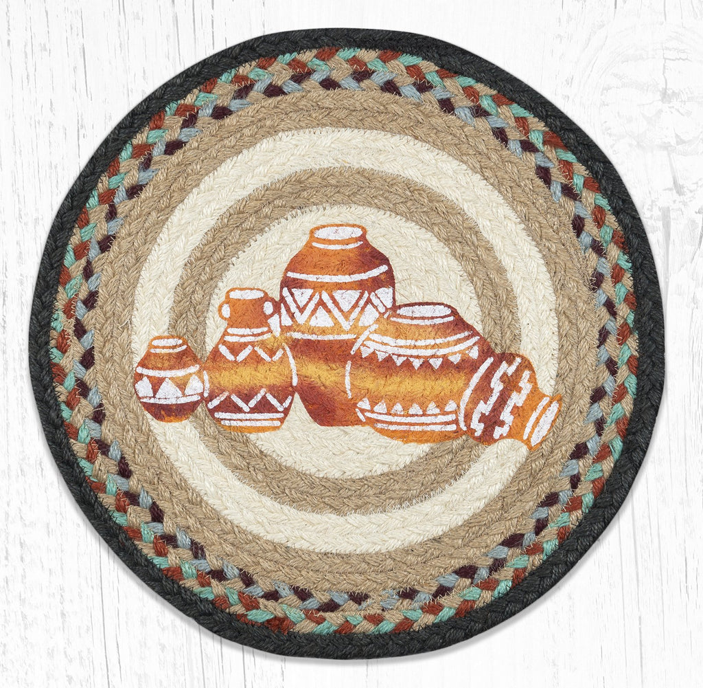 PM-RP-782 Pottery Round Placemat