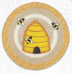 PM-RP-9-101 Beehive Round Placemat