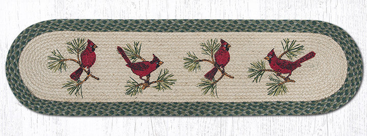 TR-365 Cardinals Oval Table Runner