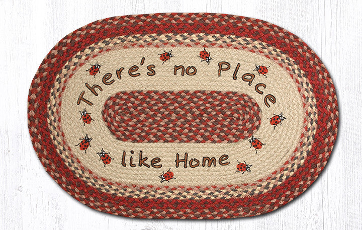 OP-012 No Place Like Home Oval Rug