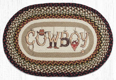 OP-019 Cowboy Oval Rug