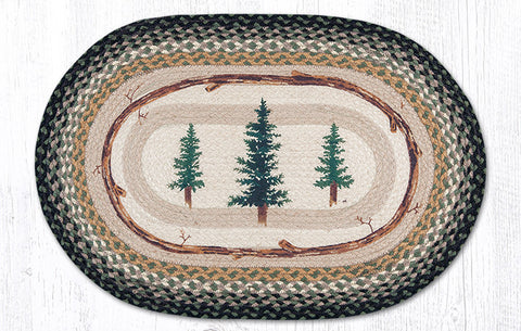 OP-116 Tall Timbers Oval Rug