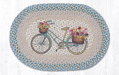 OP-522 My Bicycle Oval Rug