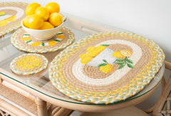 PM-OP-654 Lemon Bowl Placemat 13"x19"