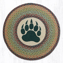 RP-081 Bear Paw Round Rug