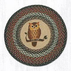 RP-220 Owl Round Rug