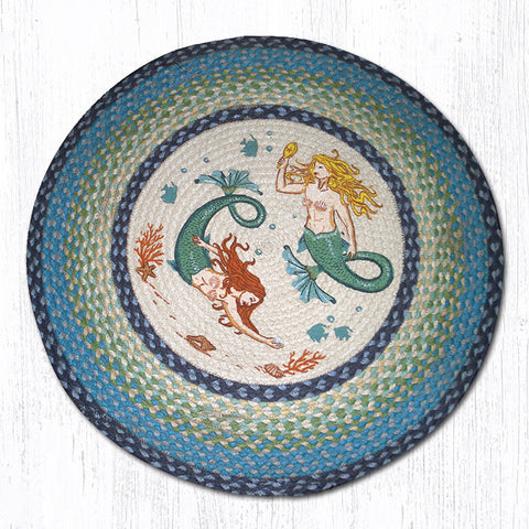 RP-386 Mermaids Round Rug