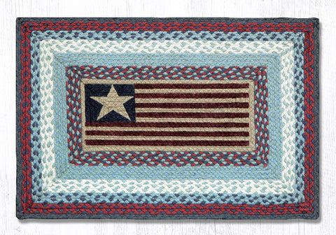 PP-015 Flag Oblong Print Rug