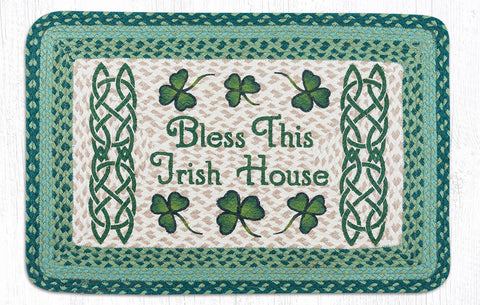 PP-116 Bless This Irish House Oblong Print Rug