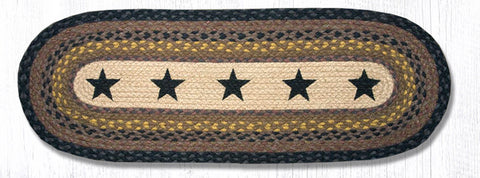 TR-099 Black Stars Table Runner