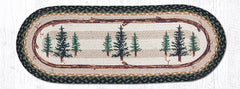 TR-116 Tall Timbers Oval Table Runner