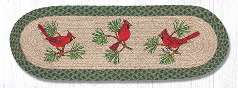 TR-365 Cardinals Oval Table Runner