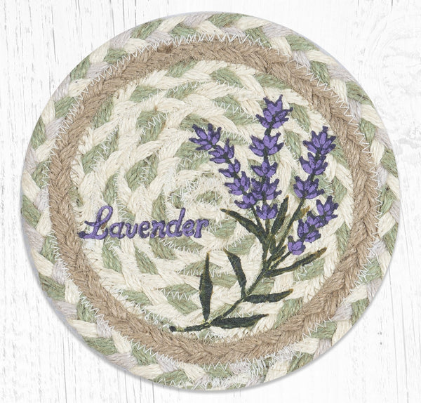 MSPR-611 Lavender Trivet | The Braided Rug Place