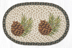 PM-OP-577 Graphic Pinecone Placemat 13"x19"