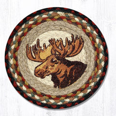 MSPR-019 Moose Portrait 10" Trivet