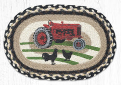 MSP-430 Red Tractor Swatch 10"x15"