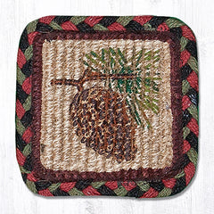 WW-081 Pinecone Wicker Weave Table Accents