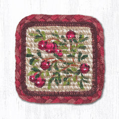 WW-390 Cranberries Wicker Weave Table Accents