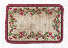 WW-390 Cranberries Wicker Weave Table Accents