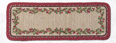 WW-390 Cranberries Wicker Weave Table Accents