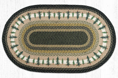 OP-116 Tall Timbers Oval Rug