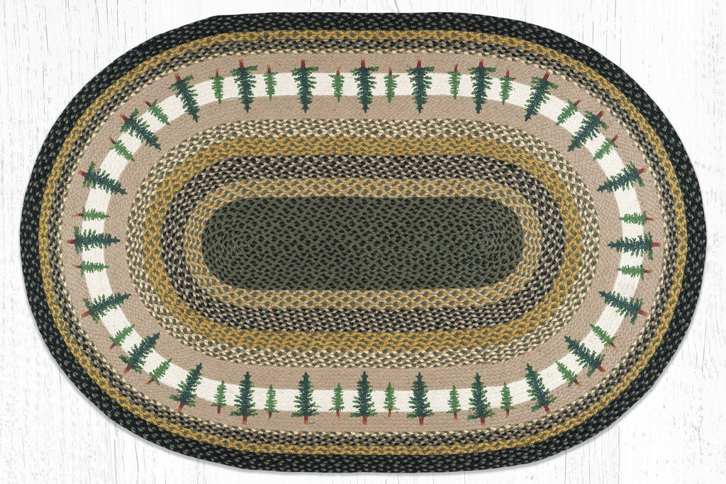 OP-116 Tall Timbers Oval Rug