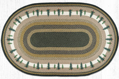 OP-116 Tall Timbers Oval Rug