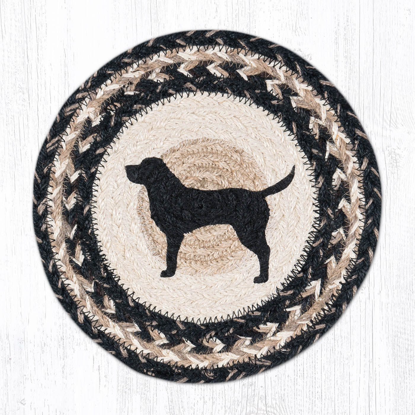 MSPR-9-093 Black Lab Silhouette 10