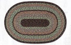 C-9-110 Moss Bark Braided Rug