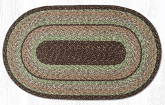 C-9-110 Moss Bark Braided Rug