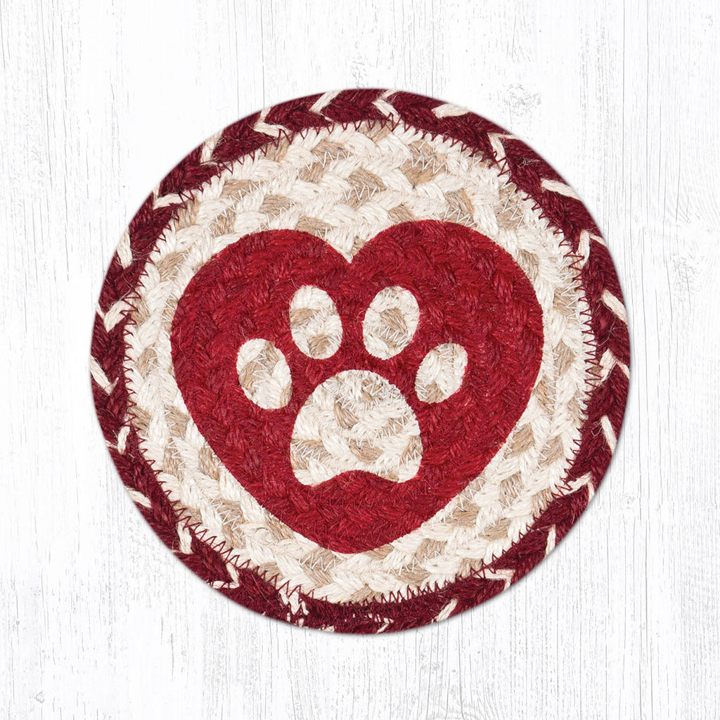 MSPR-9-117 Heart Paw Trivet