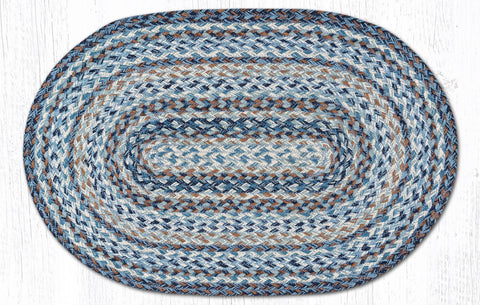 C-9-119 Denim Braided Rug