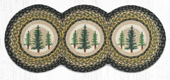 TCP-116 Tall Timbers Tri Circle Table Runner
