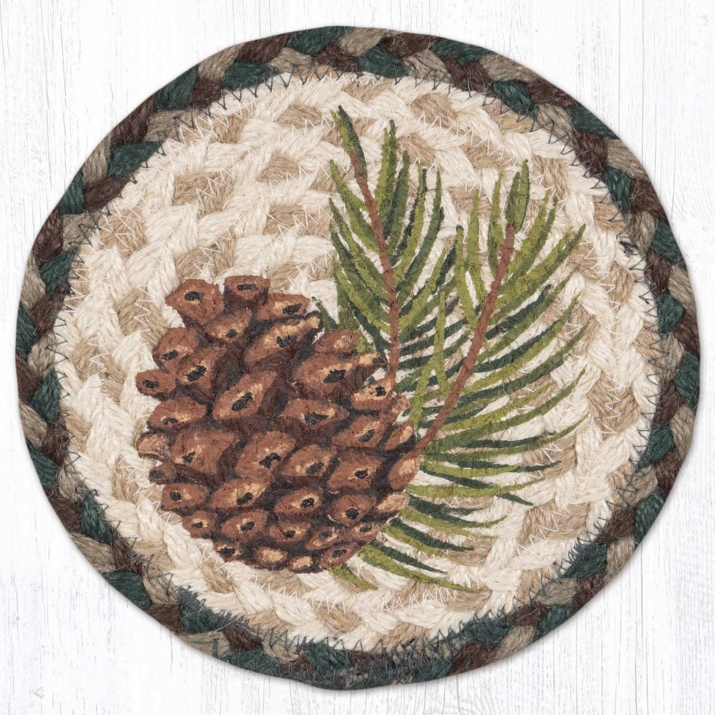 LC-577 Graphic Pinecone Trivet