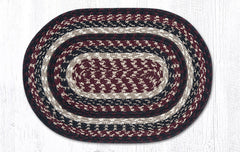 C-344 Burgundy/Black/Tan Table Accents