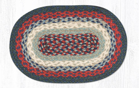 MS-015 Blue/Burgundy Miniature Trivet