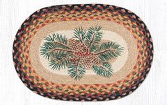 PM-OP-083 Pinecone Red Berry Placemat 13"x19"