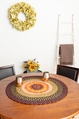 RP-919 Sunflower Round Rug