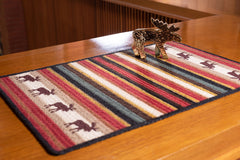 VRP-19 Moose Oblong Print Rug 20"x30"