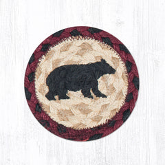 IC-395 Cabin Bear Individual Coaster