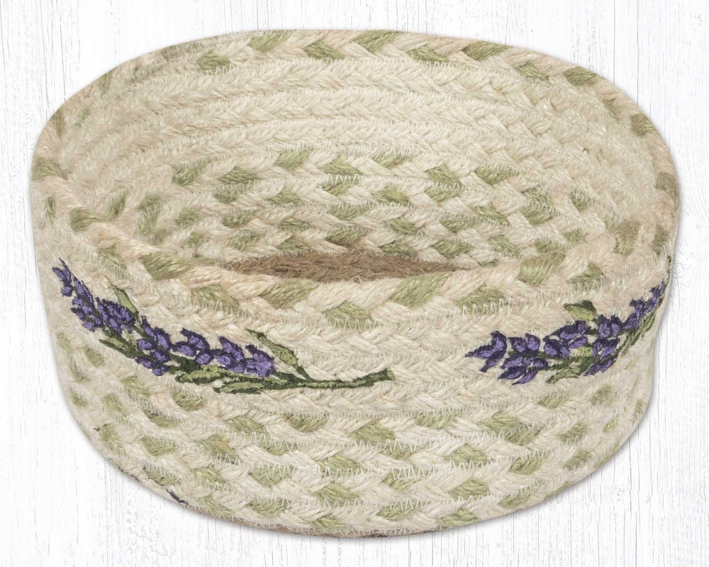 CBP-611 Lavender Braided Basket