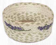 CBP-611 Lavender Braided Basket